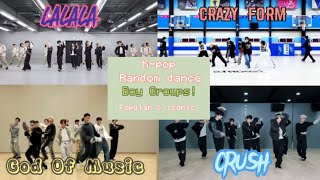 [MIRRORED] BOY GROUPS! K-POP RANDOM DANCE(new and iconic!)