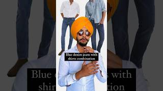 Blue denim jeans combinations for mens | Punjabi style boys