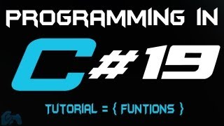 Programming in C Tutorial 19: Functions [HD]