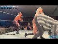 scarlett bordeaux hits king mcbride with a canadian destroyer action andretti aew wwe