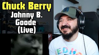 CHUCK BERRY - Johnny B. Goode (Live 1958) | FIRST TIME REACTION