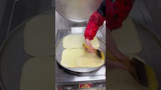 Peanut oil cake | Scalding dough thousand layer cake #cooking #delicious #satisfyingvideo