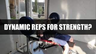 Can Dynamic Effort Reps Enhance Maximal Strength? | Speed Reps for Strength Development