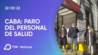 Paro del personal de salud en CABA