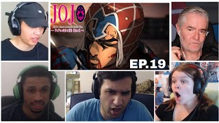 Mista vs Ghiaccio! Reaction Mashup! JJBA Part 5: Golden Wind Ep19