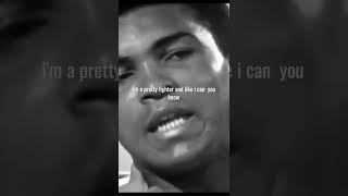 Muhammad Ali on how he is famous