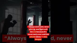 Hard Work Might Just Change Your Life... | Alex Morgan | Motivational Speech