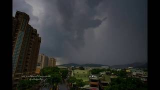 雨用倒的|傾盆大雨|雨過天晴|縮時攝影