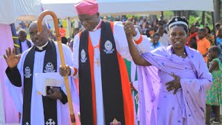 BISHOP ONESIMUS ASIIMWE INSTALLS VEN.ERASMUS BARAGIRANA AS NEW ARCHDEACON OF BUGANGARI ARCHDEACONARY