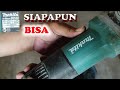 Cara mudah bongkar gerinda makita 9553B, An easy way to disassemble the Makita 9553B grinder