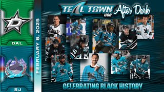 San Jose Sharks vs Dallas Stars - 2/8/2024 - Teal Town USA After Dark (Postgame)