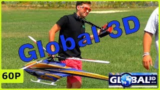 GLOBAL 3D 2018 - INCREDIBLE DUNKAN BOSSION WITH SAB URUKAY F3C HELICOPTER IN EXTREM 3D ACROBATIC FLI