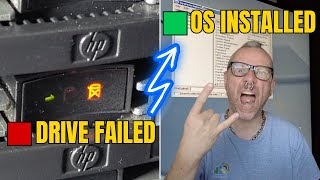 Hard Drive FAILED… BUT Windows 2003 Is Finally Installed