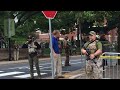 Police face criticism over violent protest