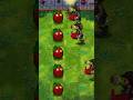 Cherry Wall-Nut vs Red Zombie Gatling Pea PvZ Fusion #plantsvszombies