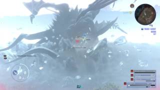 【FFXV】LV.140 キングベヒーモス討伐 6分 ブーストソード\u0026指輪なし タイムドクエストハンティング Hunting Behemoth King FINAL FANTASY XV #ff15