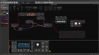 Bitwig Grid without oscillators: Array