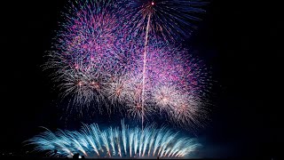 [HDR] 2022 大洗海上花火大会 ラストワイドスターマイン 野村花火工業 Oarai Fireworks