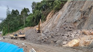 Batu jomba terkini.pekerjaan bukit batu jomba mulai terlihat hasilnya