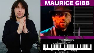 Why was Maurice Gibb's voice the PERFECT voice for the Bee Gees?