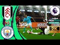 🔥 FULHAM vs MANCHESTER CITY |  PES 2021 Realism Mod ⚽ Premier League Predicts   | PEStation