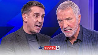 "I watch Man United a lot more than you do" | Souness and Neville get HEATED!
