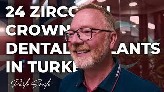 24 Zirconium Crowns and Dental Implants in Turkey