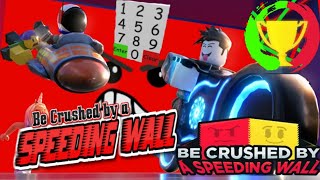 How To Do The Impossiwall Be Crushed By A Speeding Wall Roblox