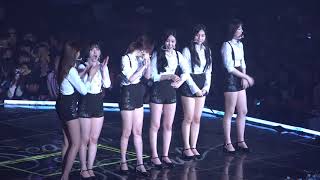 180908 여자친구 (GFRIEND) - Season of GFRIEND Encore / 'Special 무대 후 멘트' 직캠 (Fancam)