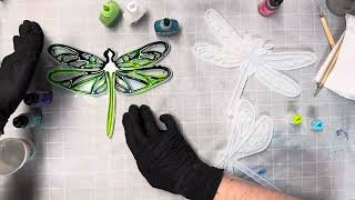 #267- today we are making the holographic dragon fly molds in resin. Plus a bunch of extras