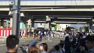 栂　やりまわし　上神谷だんじり祭り　曳き出し　野々井も来てるよ　令和4年10月1日