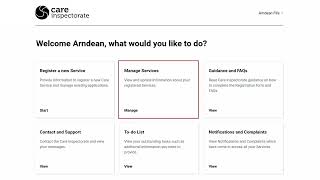 Introducing Manage My Service