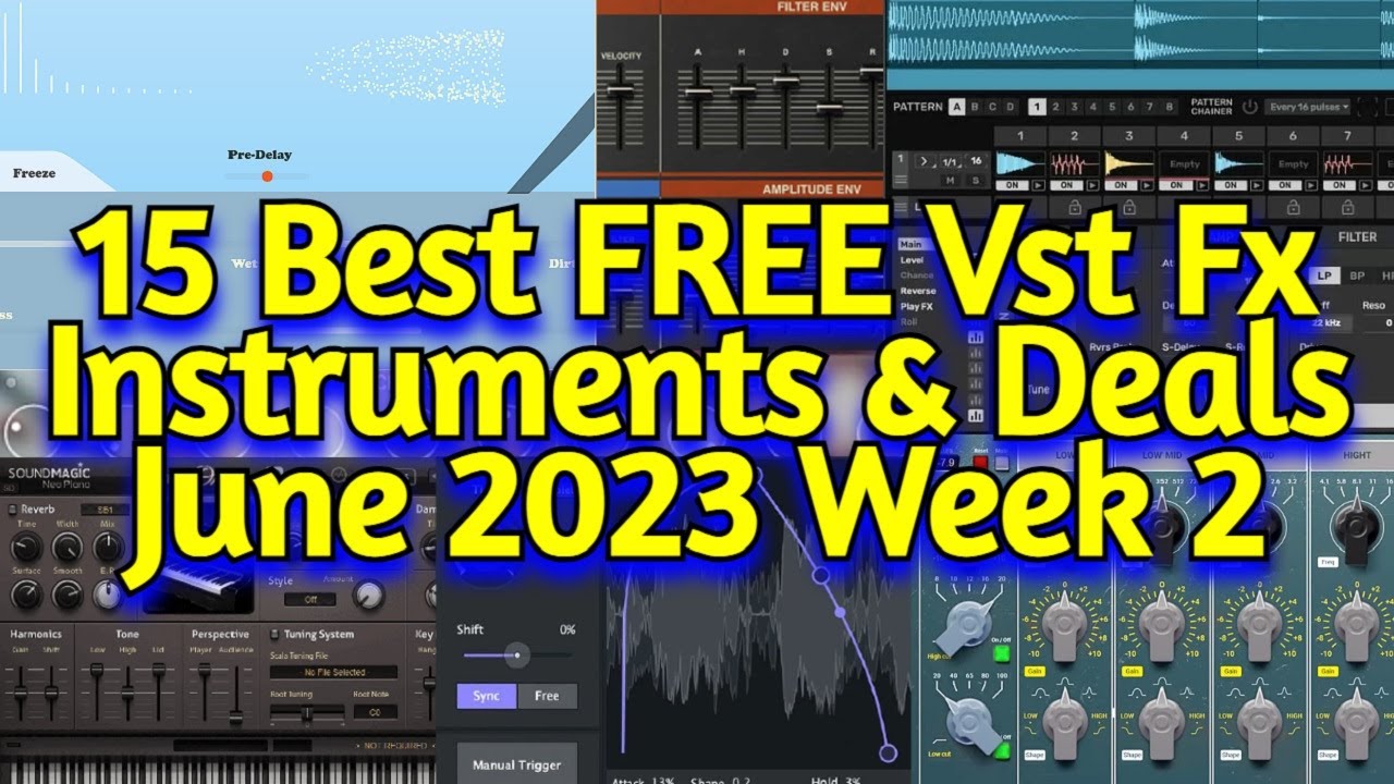 15 Best New Free Vst Plugins Vst Instruments Sample Packs Best