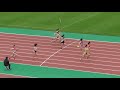 女子100m_準決勝1組_第71回札幌支部高校陸上20180523