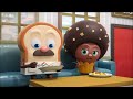 브레드이발소 최고의 소시지 애니메이션 만화 디저트 animation cartoon dessert