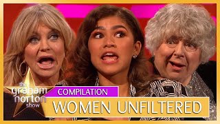 Zendaya Makes A Confession! | Celebrity Women Unfiltered | The Graham Norton Show