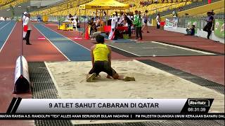 9 Atlet Sahut Cabaran Di Qatar