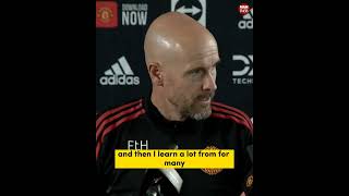 Erik ten Hag on What He learned from Pep Guardiola | Pre match press conference Man City vs Man Utd