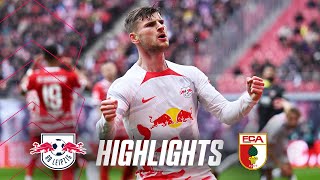 Werner show secures the home victory! | RB Leipzig vs. FC Augsburg 3-2 | Highlights
