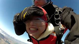 2014年 紐西蘭 My Skydive Wanaka。2萬英呎 不知為何要花錢跳傘紀錄