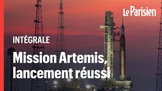 🔴  EN DIRECT | Mission Artemis, revoir le lancement réussi de la fusée géante SLS en intégralité