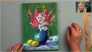 Premiere Lessons Acrylic Painting Tutorial for Beginner and Advanced Artists with Ginger Cook