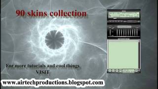 Download Winamp best skins collection, Winamp tutorial