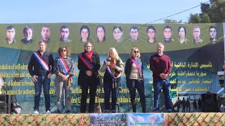 ROJAVA'YI ZİYARET EDEN SİMONNET: ÖCALAN’IN PARADİGMASI İLHAM VERİCİ