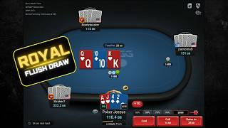 He Bets Into My Royal Flush Draw!