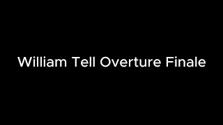 William Tell Overture Finale 사운드스펙트럼효과