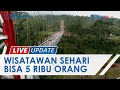 Jembatan Gantung Girpasang Picu Kunjungan Wisatawan, Capai 5.000 Orang per Harinya