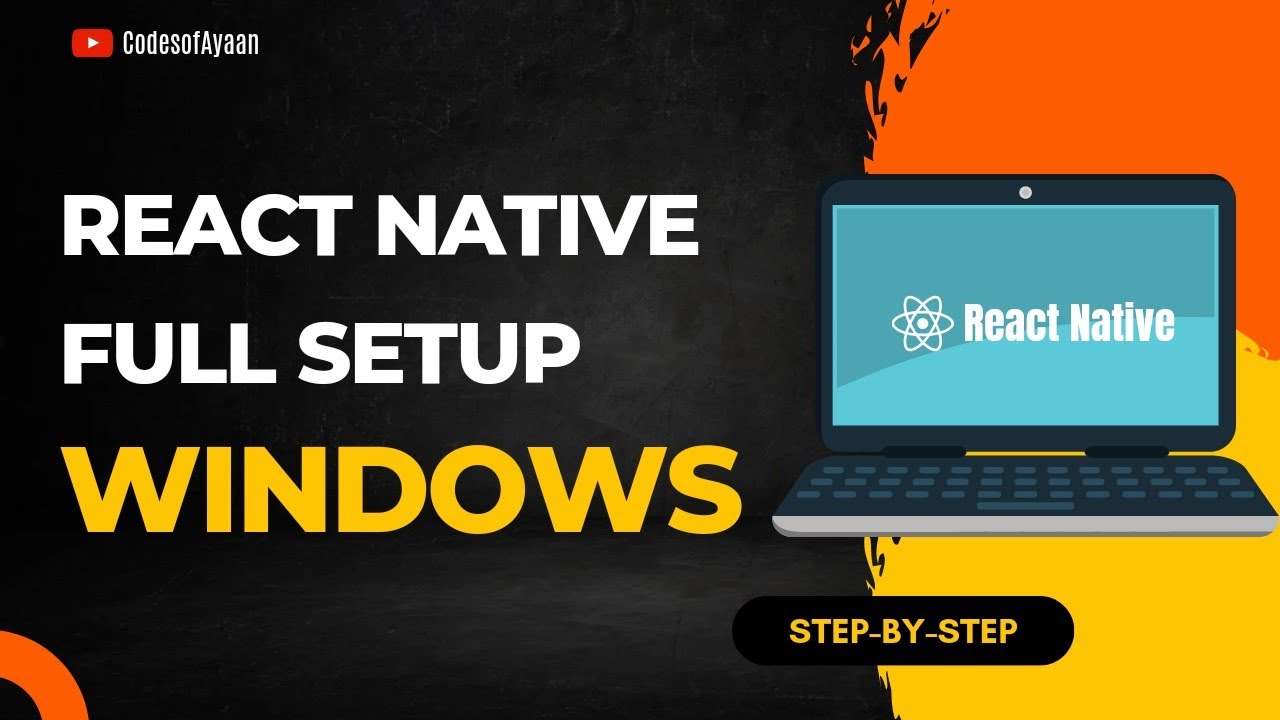🔴React Native Setup For Windows | For Beginners - YouTube