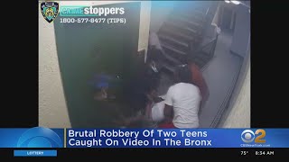 NYPD: Teens thrown down stairs, beaten, slashed and robbed in Bronx