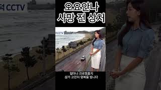 오요안나 캐스터 마지막 방송 모습.. 상처도 발견돼